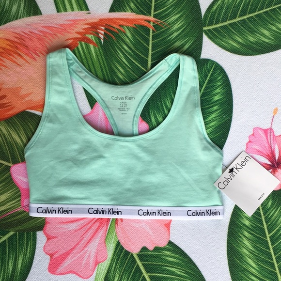 Calvin Klein Underwear Other - Calvin Klein Bralette - Mint